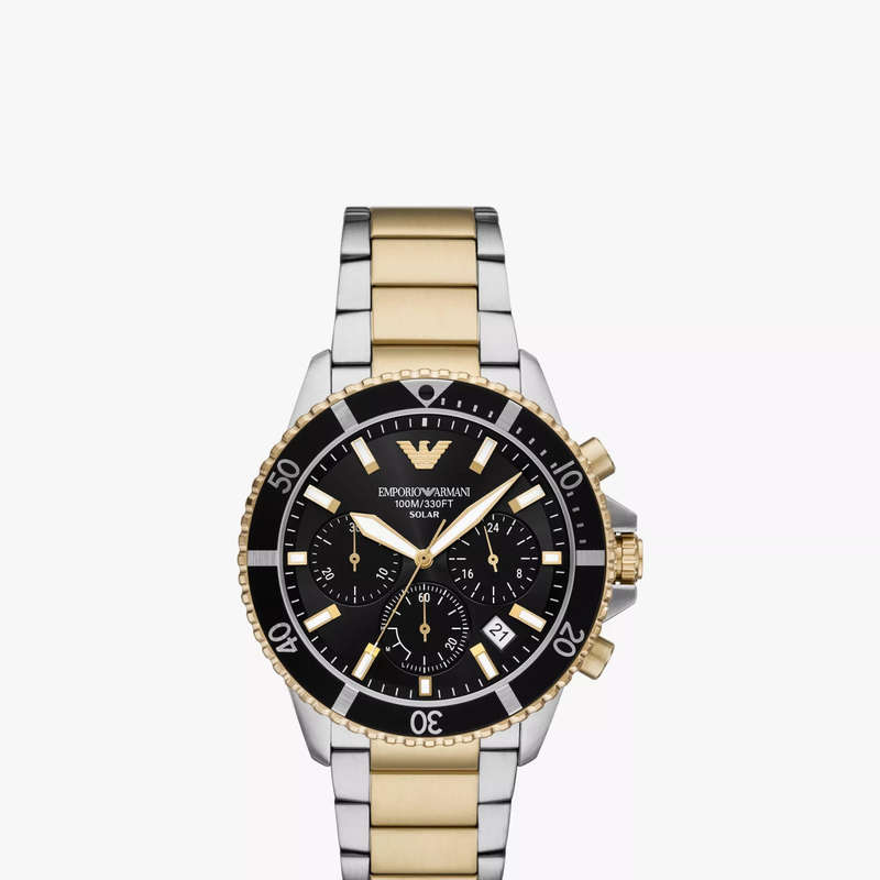 Emporio Armani World Explorer Solar-Powered Chronograph Men's Watch | AR11680