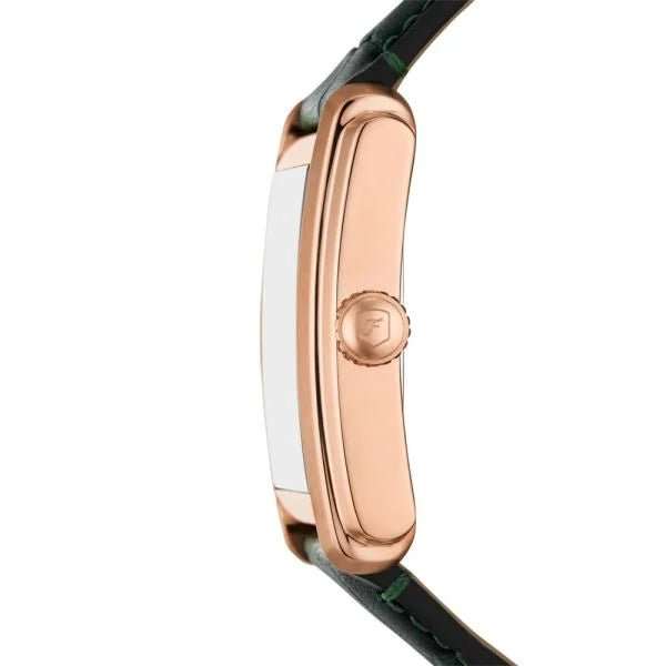 Fossil Carraway Three-Hand, Rose Gold-Tone Stainless Steel Men's Watch | FS6077