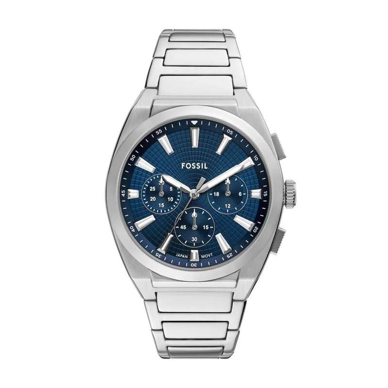 Fossil Everett Chronograph Stainless Steel Mens Watch | FS6104
