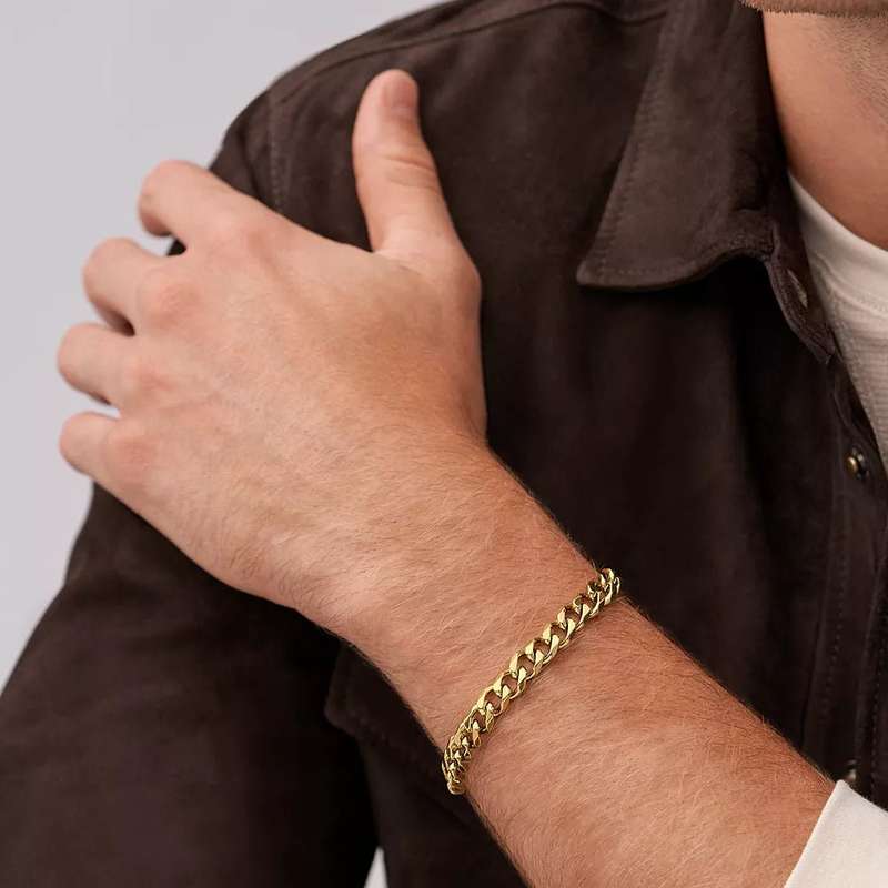 Fossil  Gold-Tone Unisex Bracelet | JF04801710
