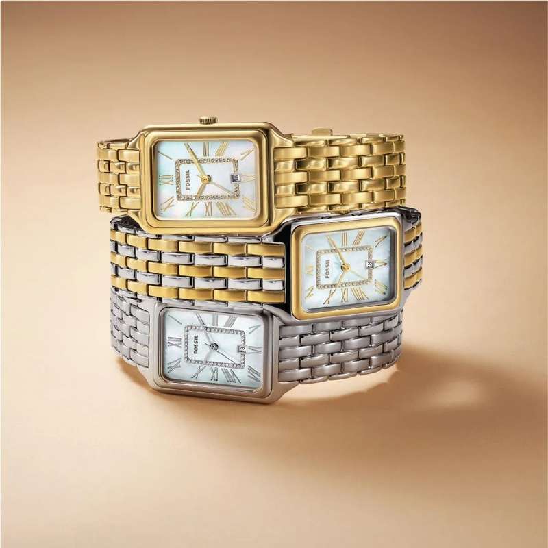 Fossil Grey Dual-Tone Stainless Steel Watch & Bracelet Set | ES5376SET