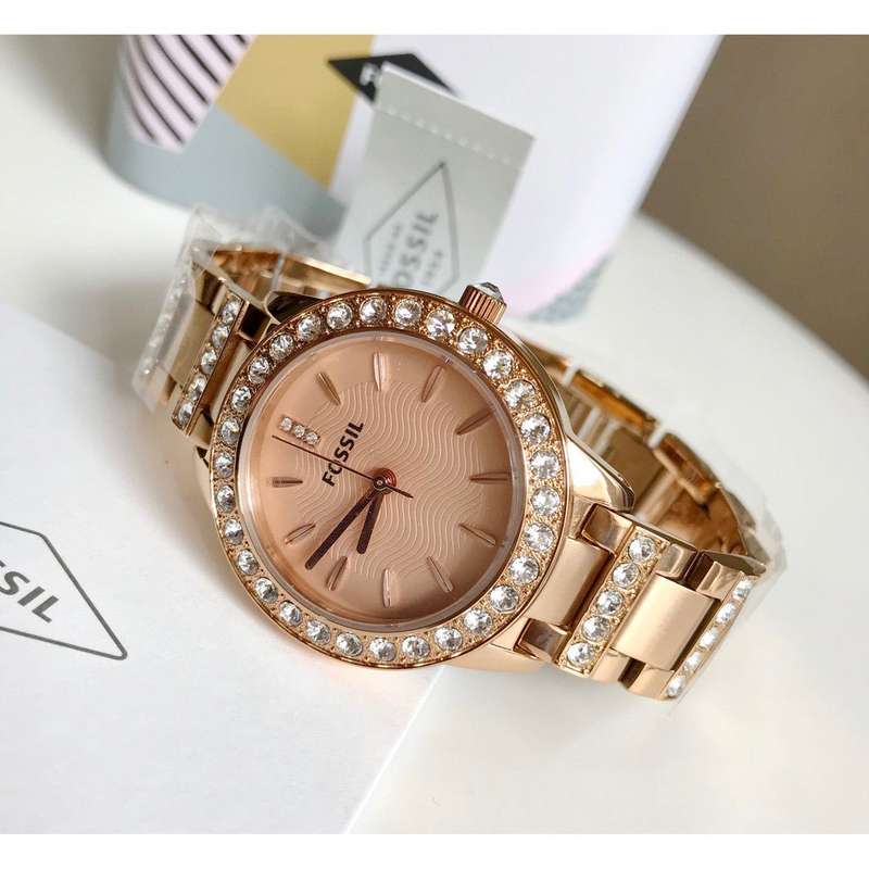 Fossil Jesse Rose-Tone Stainless Steel Watch | ES3020