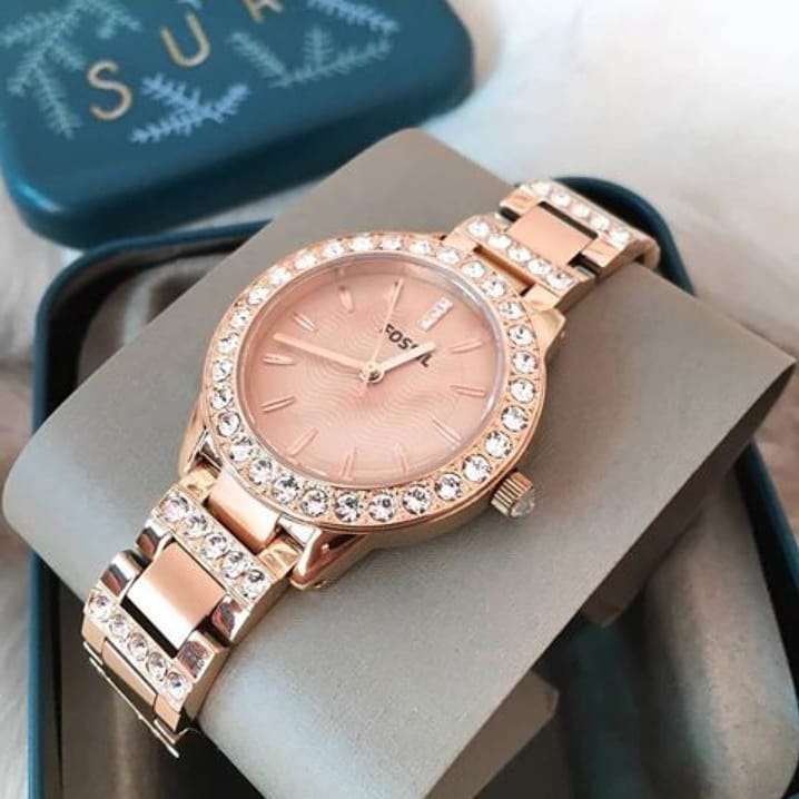 Fossil Jesse Rose-Tone Stainless Steel Watch | ES3020