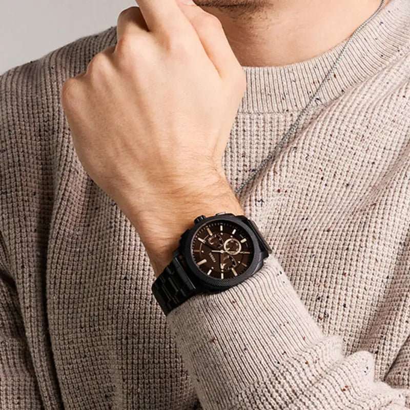 Fossil Machine Black Mens Watch | FS6097