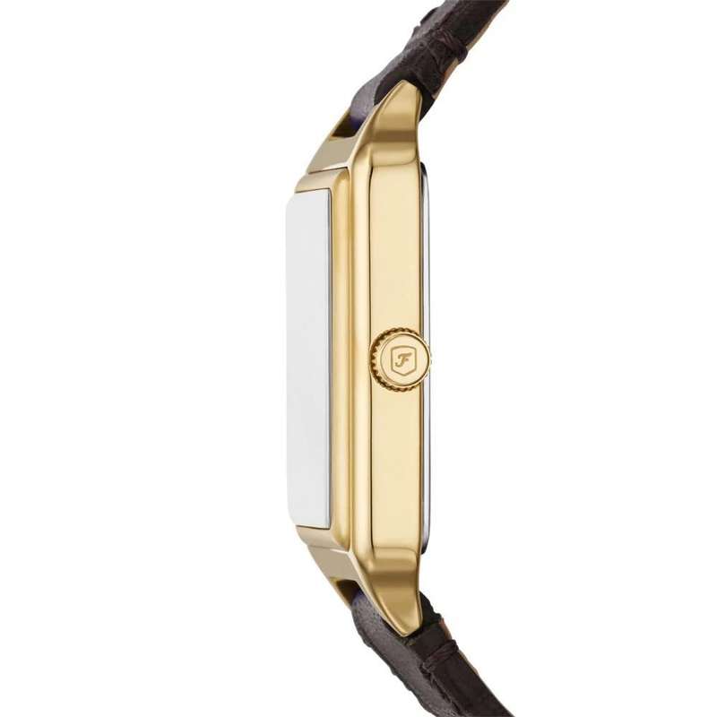 Fossil Raquel Three-Hand Date, Gold-Tone Stainless Steel Women's Watch | ES5367
