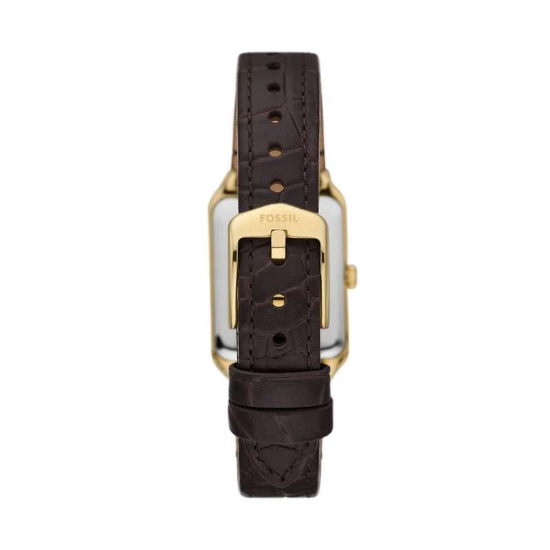 Fossil Raquel Three-Hand Date, Gold-Tone Stainless Steel Women's Watch | ES5367
