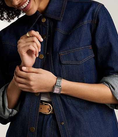 Fossil Raquel Three-Hand Date Stainless Steel Women's Watch | ES5401
