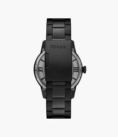 Fossil Townsman Automatic Black Stainless Steel Men's Watch | ME3269