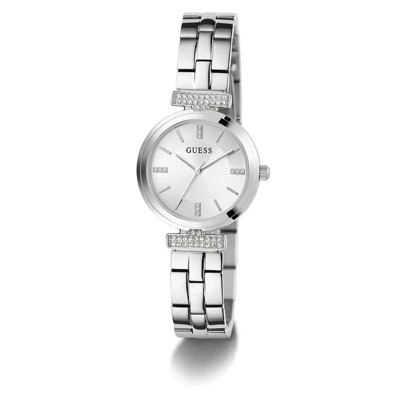 GUESS Stainless Steel Silver Dial Womens Watch | GW0762L1