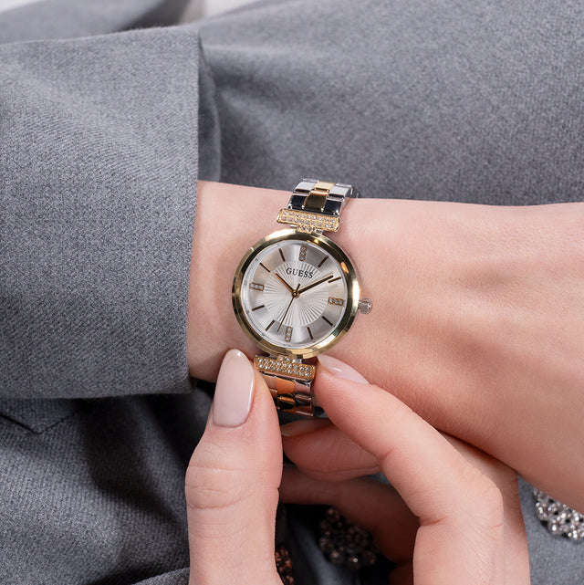 GUESS Two-Tone Analogue Womens Watch | GW0762L5