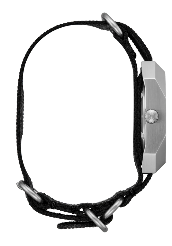 Nixon Scout Silver Charcoal Unisex Watch | A14095258-00
