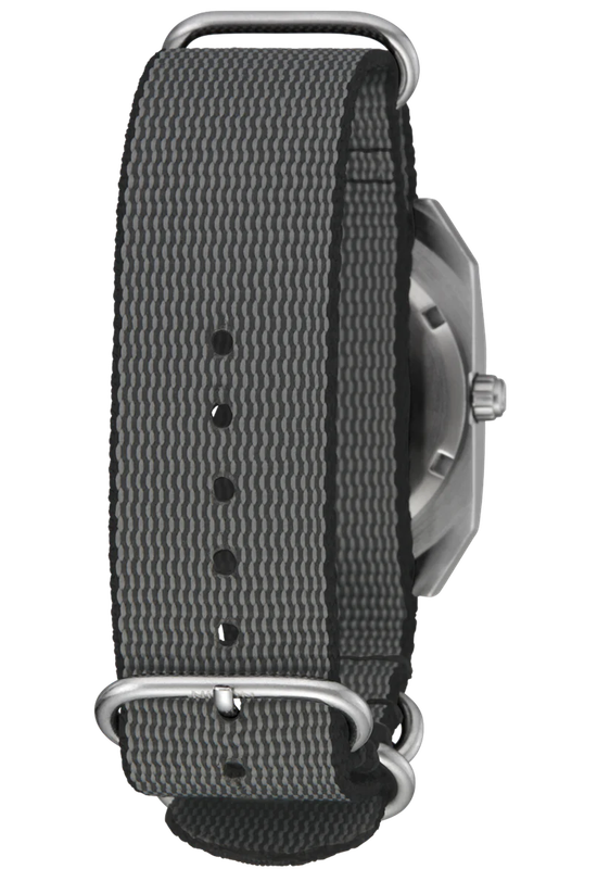 Nixon Scout Silver Charcoal Unisex Watch | A14095258-00