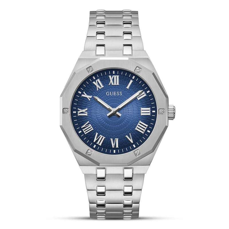 Guess Blake Silver Stainless Steel Men's Watch | GW0575G4