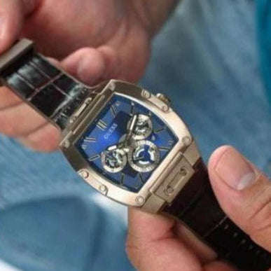 Guess Phoenix Coffee Multifunction Men's Watch | GW0202G2