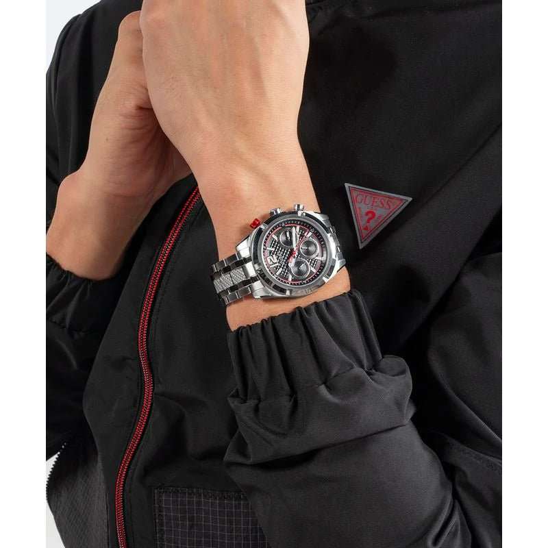 Guess Resistance Black Dial Multifunction Men's Watch | GW0714G1