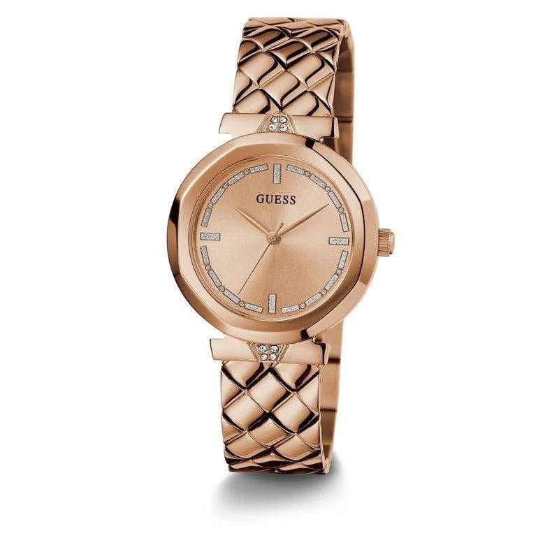 Guess Rose-Gold Tone Analog Woman's Watch | GW0613L3