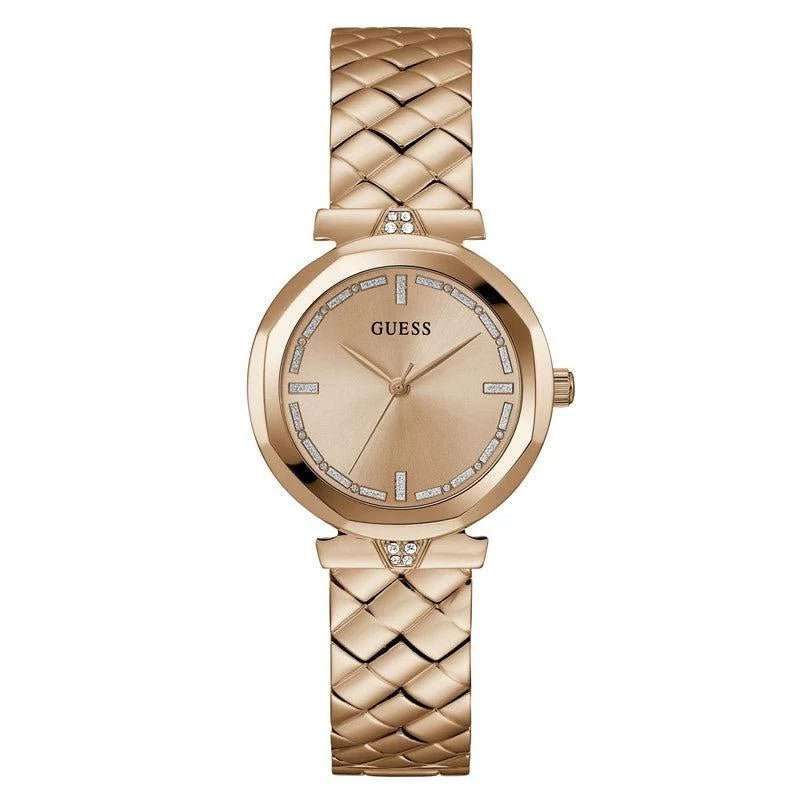 Guess Rose-Gold Tone Analog Woman's Watch | GW0613L3