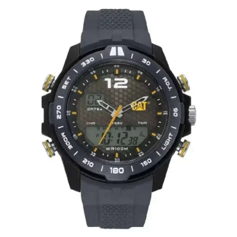 Cat Horizon Gun Grey Analogue & Digital Mens Watch | MH.165.25.535