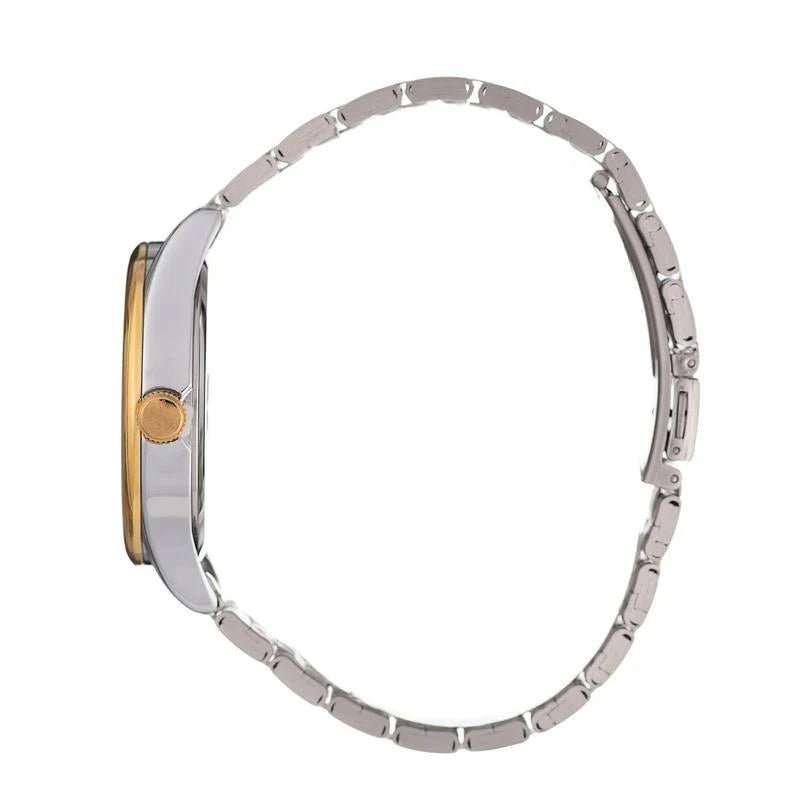 Hallmark Two Tone White Dial Men's Watch | HD1410S