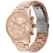 Michael Kors Bryant Rose Gold Women's Dress Watch | MK6485