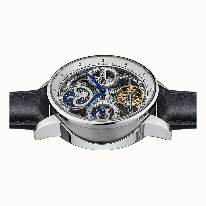 Ingersoll Automatic Silver Skeleton Dial Men's Watch | I07702