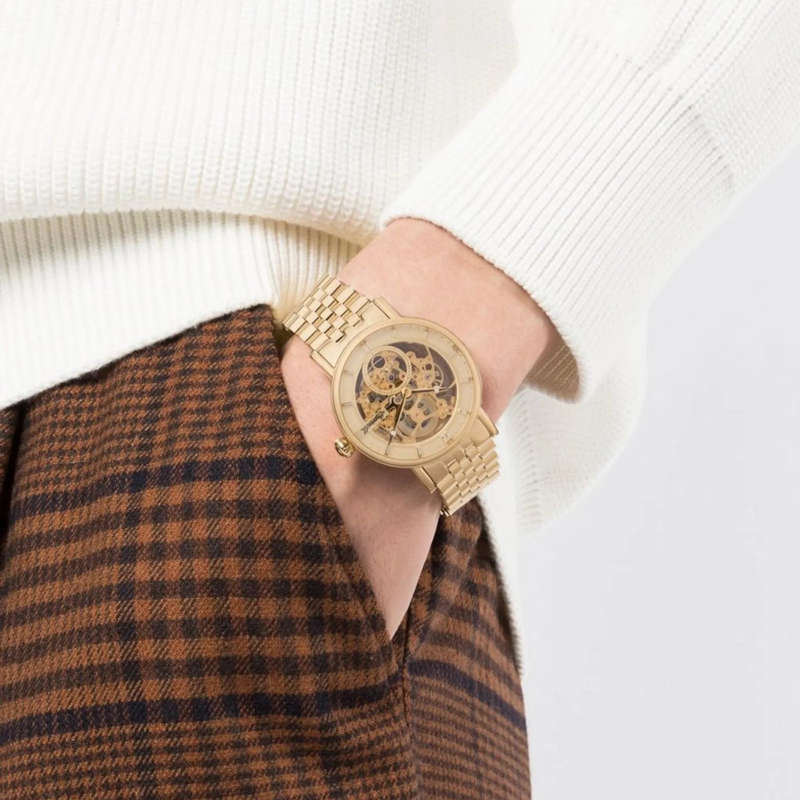 Ingersoll -  The Herald Automatic Gold-Tone Men's Watch | I00408