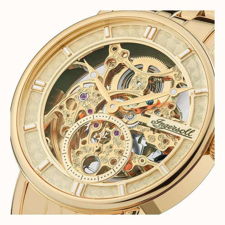 Ingersoll -  The Herald Automatic Gold-Tone Men's Watch | I00408