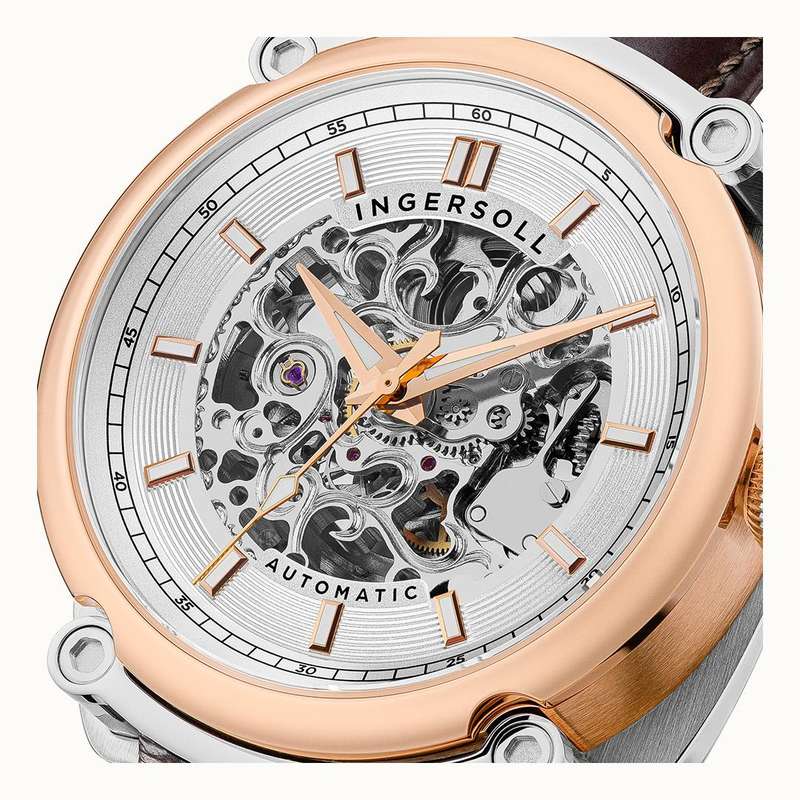 Ingersoll The Michigan Automatic Leather Men's Watch| I13302