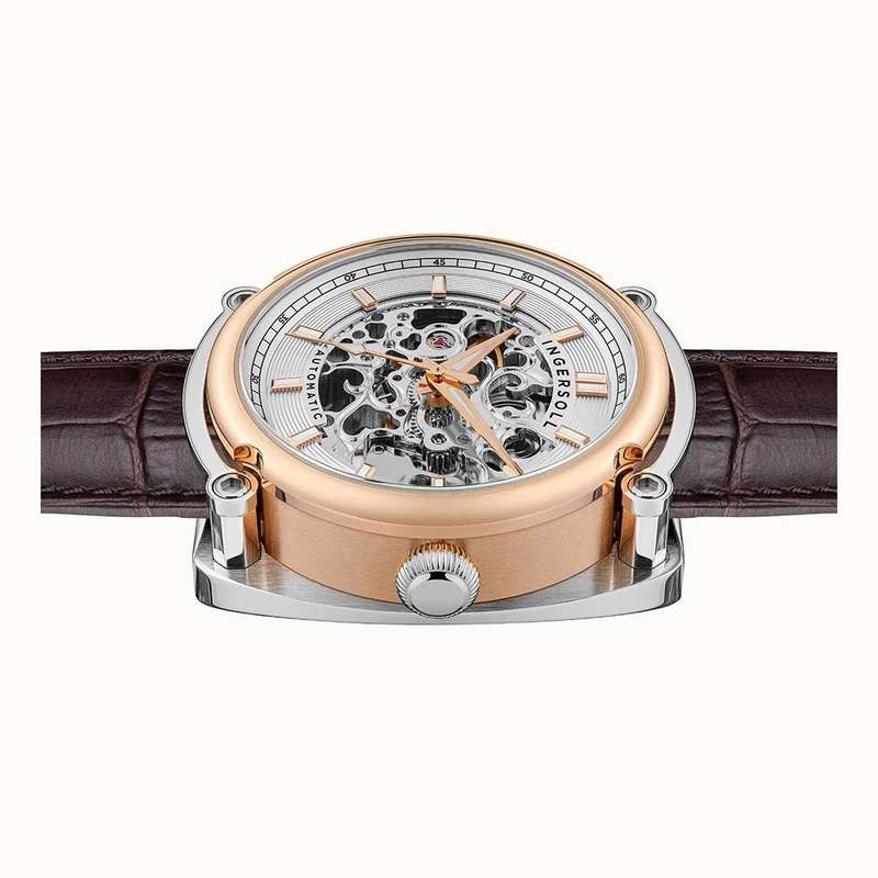 Ingersoll The Michigan Automatic Leather Men's Watch| I13302