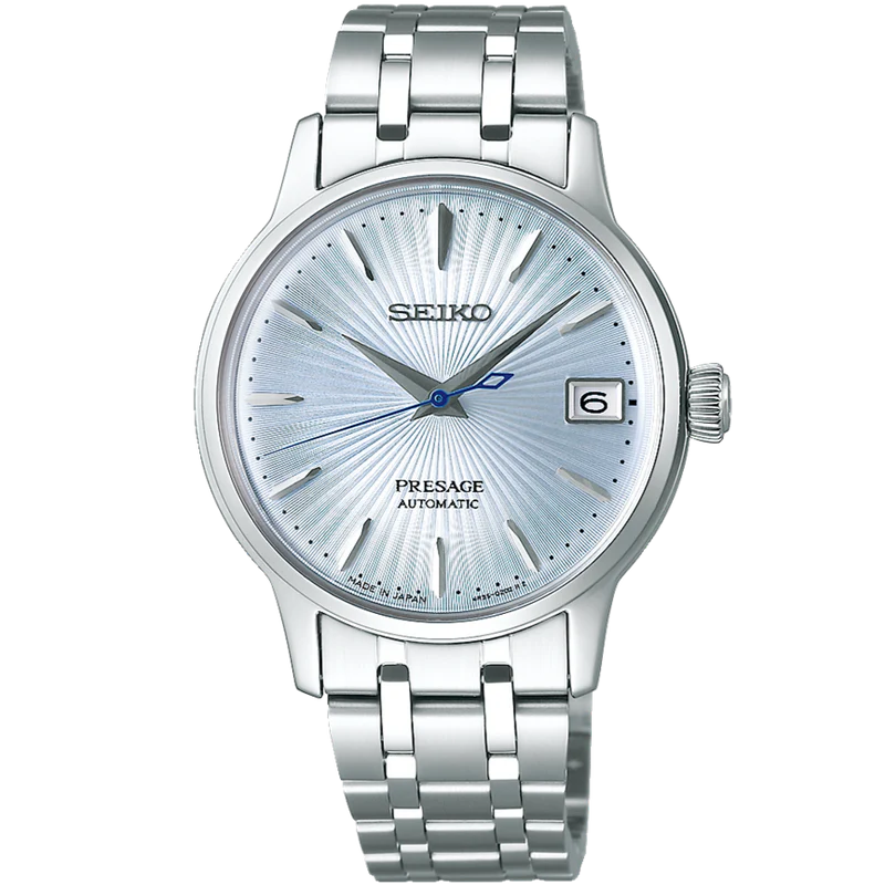 Seiko Light Blue Dial Stainless Steel Automatic Women's Watch | SRP841J1
