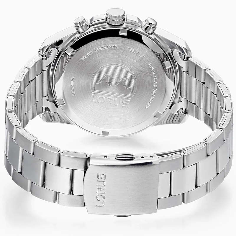 Lorus Sport Stainless Steel Chronograph Men's Watch | RZ509AX9