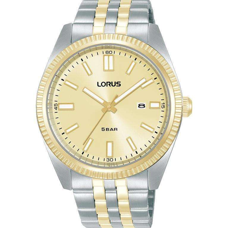Lorus Two-Tone Three-Hands Men's Watch | RH972QX9