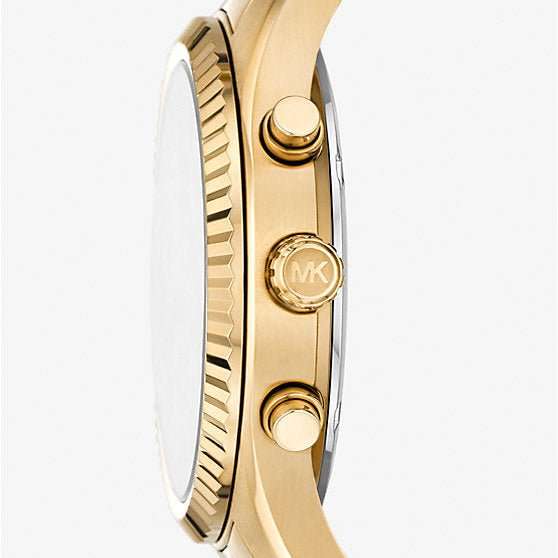 Michael Kors Lexington Gold-Tone Stainless Steel Men's Watch | MK9153