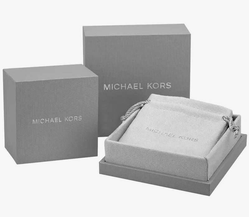 Michael Kors Premium Gold-Tone Sterling Silver Stud Women's Earrings | MKC1628AN710