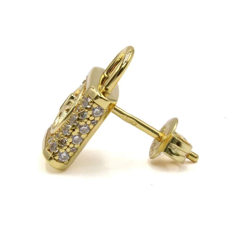 Michael Kors Premium Gold-Tone Sterling Silver Stud Women's Earrings | MKC1628AN710