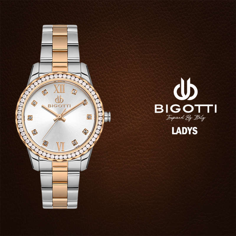 Bigotti Women's Two-Tone Watch | BG.1.10496-5