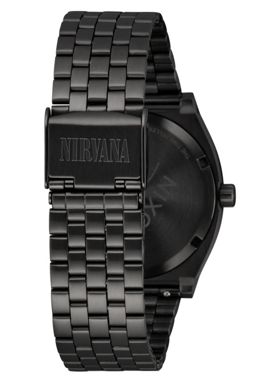 Nixon Black Nirvana Smiley Face Unisex Watch | A14195275-00