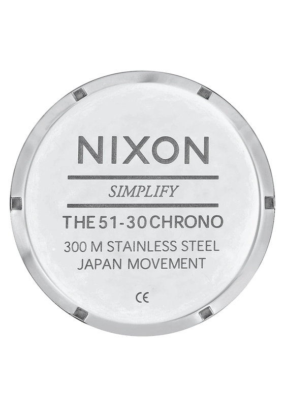 Nixon Chronograph Stainless Steel Men's Watch | A13891921-00