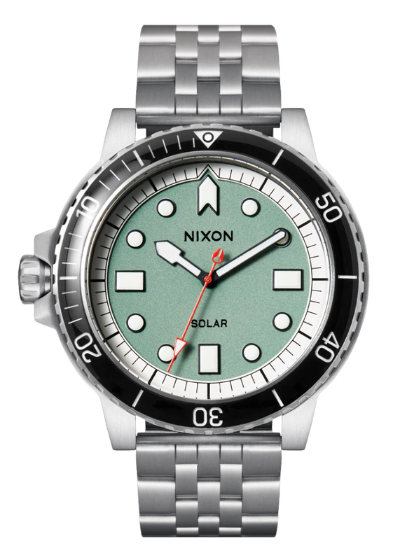 Nixon Stinger 44 Stainless Steel Black Dial Luminous Indices Unisex Watch |