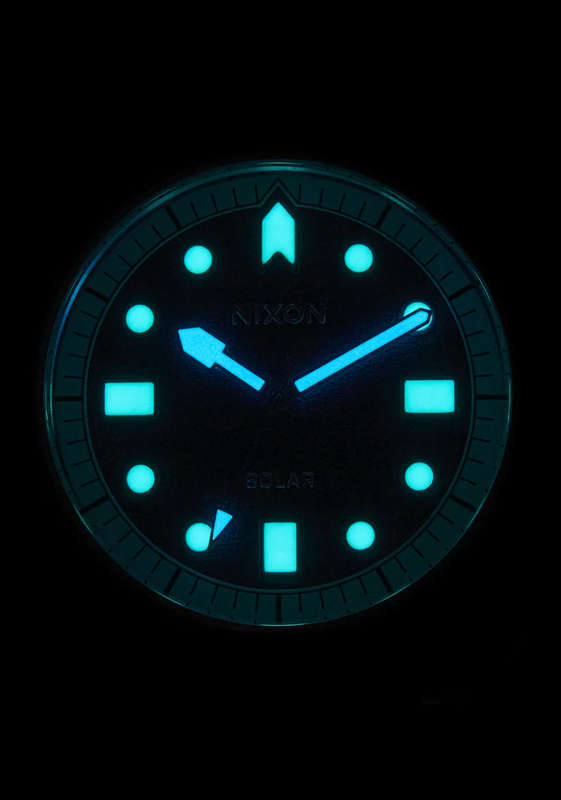 Nixon Stinger 44 Stainless Steel Black Dial Luminous Indices Unisex Watch |