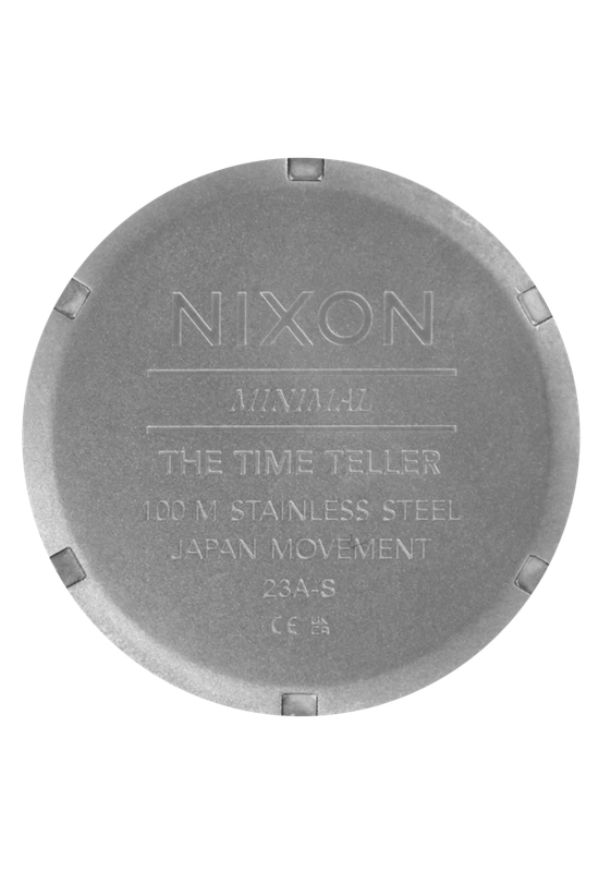 Nixon Time Teller Leather Watch