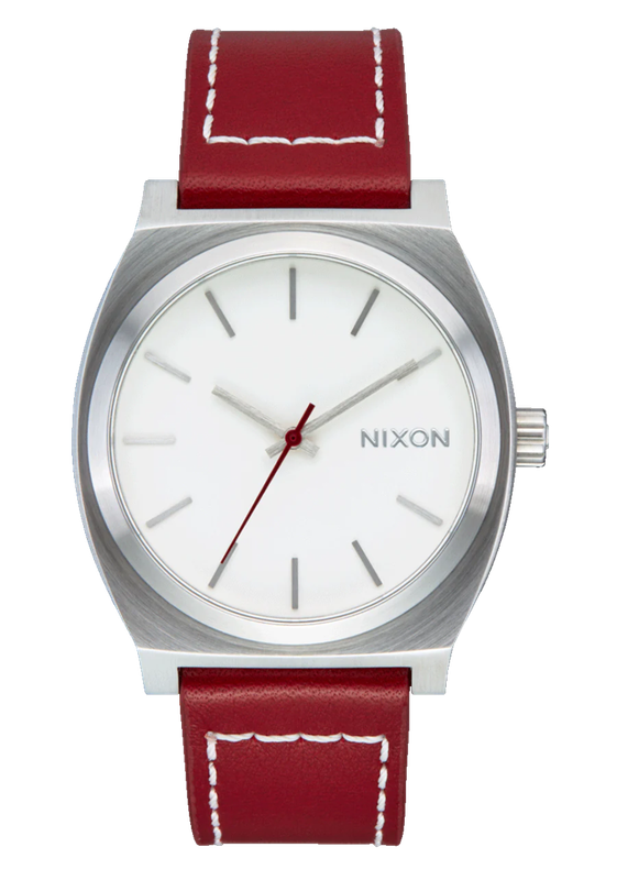 Nixon Time Teller Leather Watch