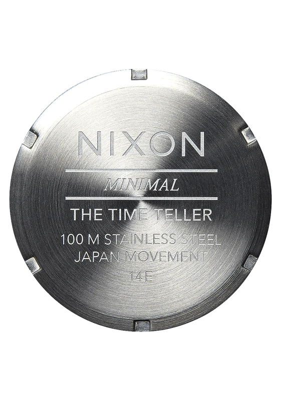 Nixon Time Teller Leather Watch