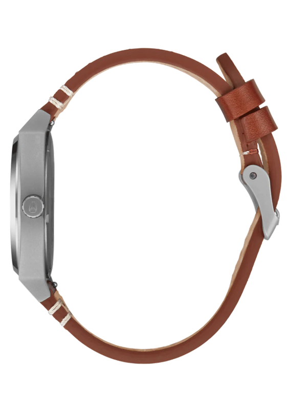 Nixon Time Teller Leather Watch