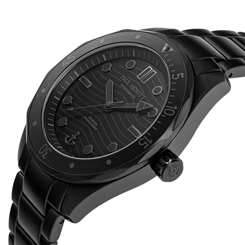Paul Hewitt Ocean Diver Black Men's Watch | PH-W-0329