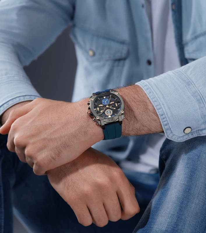 Police Norwood Silicone Men's Watch | PEWGQ0040001