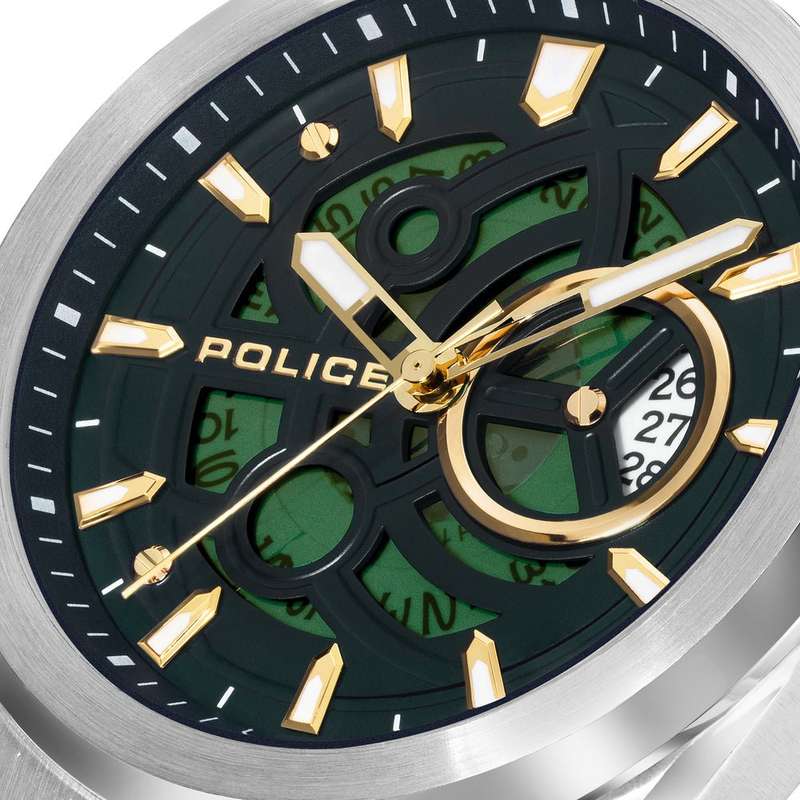 Police Sulkantay Stainless Steel Men's Watch | PEWJH2228009