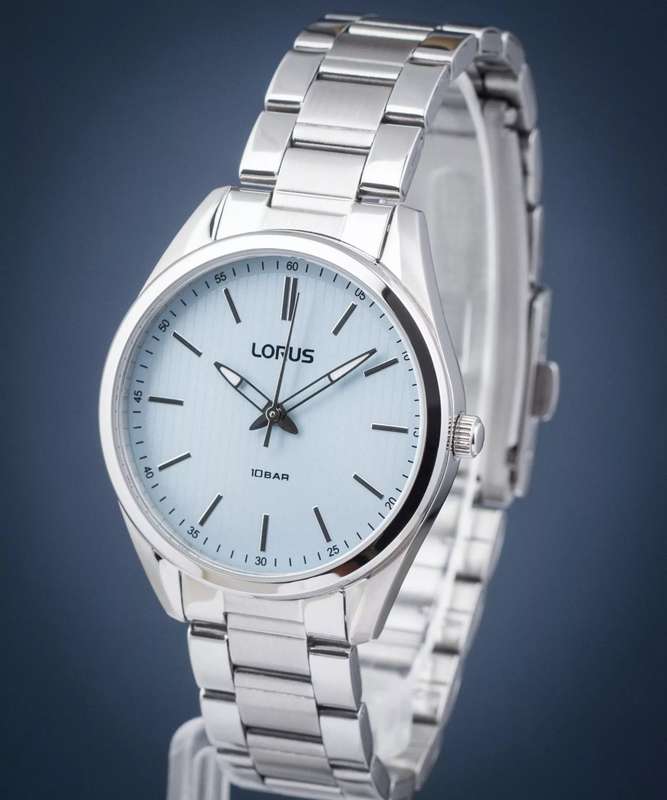 Lorus Stainless Steel Light Blue Dial Women's Watch | RG209WX9