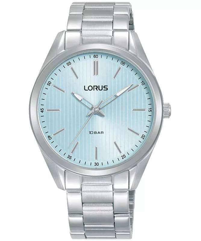 Lorus Stainless Steel Light Blue Dial Women's Watch | RG209WX9