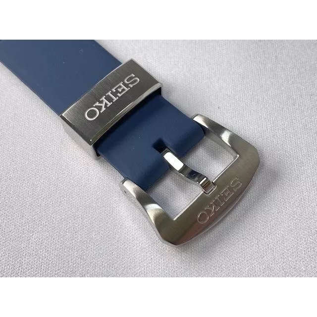 SEIKO Prospex 22mm Navy Silicone Strap | R03K011J0